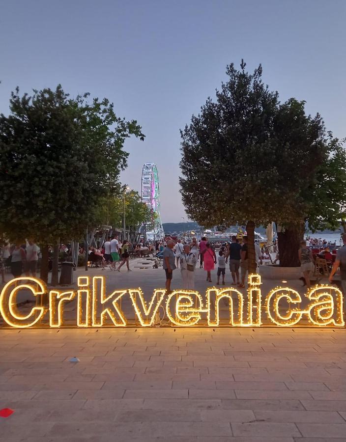 Apartman Hrusta Crikvenica Dış mekan fotoğraf